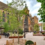 Апартаменты De Prestige Au Centre Climatise Avec Jardin Prive Кольмар