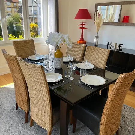 De Prestige Au Centre Climatise Avec Jardin Prive Apartamento Colmar