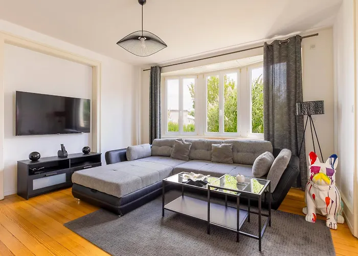Lägenhet De Prestige Au Centre Climatise Avec Jardin Prive Colmar