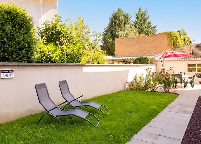 Lägenhet De Prestige Au Centre Climatise Avec Jardin Prive Colmar